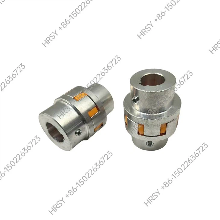 Aluminum Flexible Spider Plum Shaft Coupling