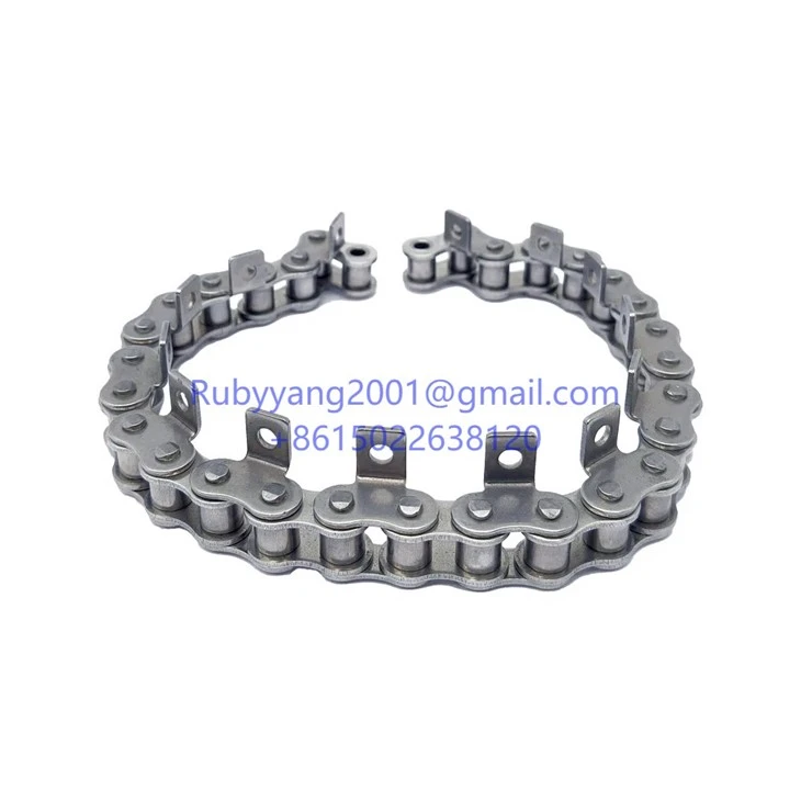ANSI #100-1 #200-1 Roller Chain With Attachment A1 A2