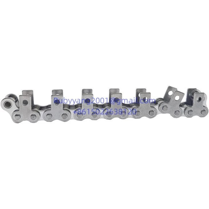 ANSI #100-1 #200-1 Roller Chain With Attachment A1 A2