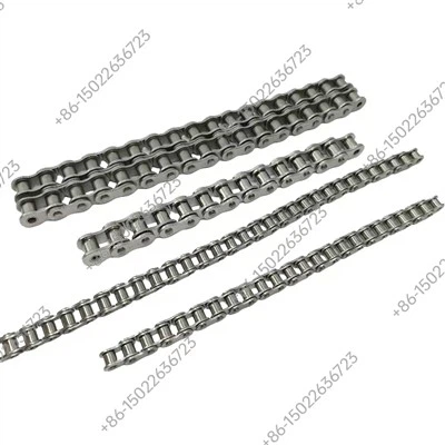 Campo corto in acciaio inossidabile (una serie) catena a rulli singoli